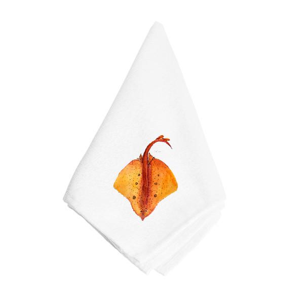Stingray Stingray Napkin Cloth Washable, Soft, Durable, Table Dinner Napkins Cloth for Hotel, Lunch, Restaurant, Weddings, Parties