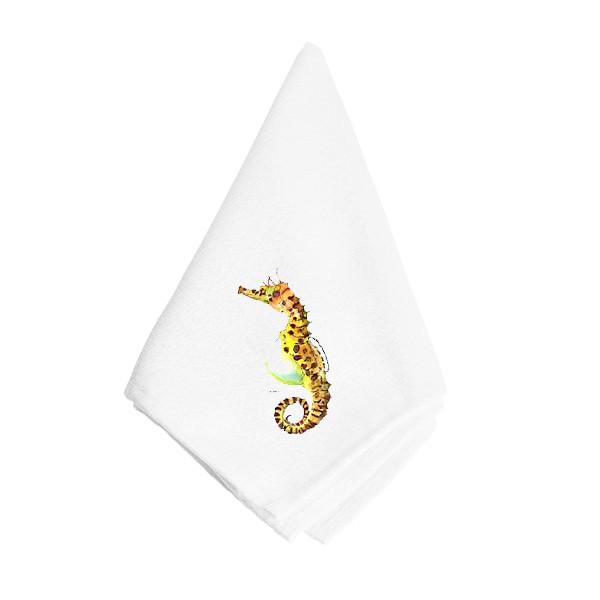 Seahorse Napkin Cloth Washable, Soft, Durable, Table Dinner Napkins Cloth for Hotel, Lunch, Restaurant, Weddings, Parties
