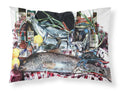 Fish and Beers from New Orleans Standard Pillowcase Lightweight Super Soft Easy Care Decorative Artwork Pillowcase, Standard