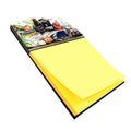 Barq's, Crabs, and spices Watercolor Sticky Note Holder Refillable Dispenser Desk Accessory 3x3 Pad Gift