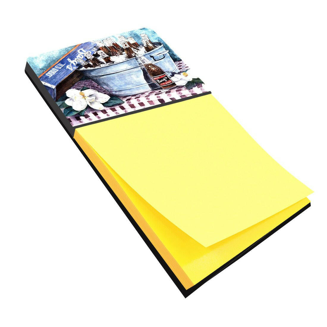 Barq's and old washtub Watercolor Sticky Note Holder Refillable Dispenser Desk Accessory 3x3 Pad Gift