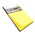 Pass Bait Shop Watercolor Sticky Note Holder Refillable Dispenser Desk Accessory 3x3 Pad Gift