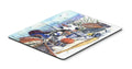 Sports on the Beach Mouse Pad, Heat Resistant Trivet Hot Pad , Non Slip Rubber Desk Mat, Kitchen Counter Protector, Home Office Decor Gift