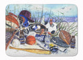 Sports on the Beach Memory Foam Kitchen Mat Machine Washable Anti-Fatigue Cushion Comfort Bath or Kitchen Rug