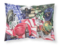 Barq's and Armed Forces Standard Pillowcase Lightweight Super Soft Easy Care Decorative Artwork Pillowcase, Standard
