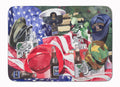 Barq's and Armed Forces Memory Foam Kitchen Mat Machine Washable Anti-Fatigue Cushion Comfort Bath or Kitchen Rug