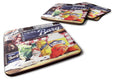 Blue Plate Mayonaise, Barq's and a tomato sandwich Foam Coasters Set of 4 Cup Coasters for Indoor Outdoor, Tabletop Protection, Anti Slip, Mouse pad Material
