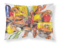 Veron's and Crabs Standard Pillowcase Lightweight Super Soft Easy Care Decorative Artwork Pillowcase, Standard