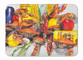 Veron's and Crabs Memory Foam Kitchen Mat Machine Washable Anti-Fatigue Cushion Comfort Bath or Kitchen Rug