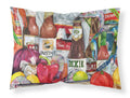 New Orleans Beers and Spices Standard Pillowcase Lightweight Super Soft Easy Care Decorative Artwork Pillowcase, Standard