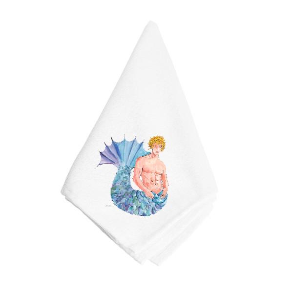 Blonde Merman Napkin Cloth Washable, Soft, Durable, Table Dinner Napkins Cloth for Hotel, Lunch, Restaurant, Weddings, Parties