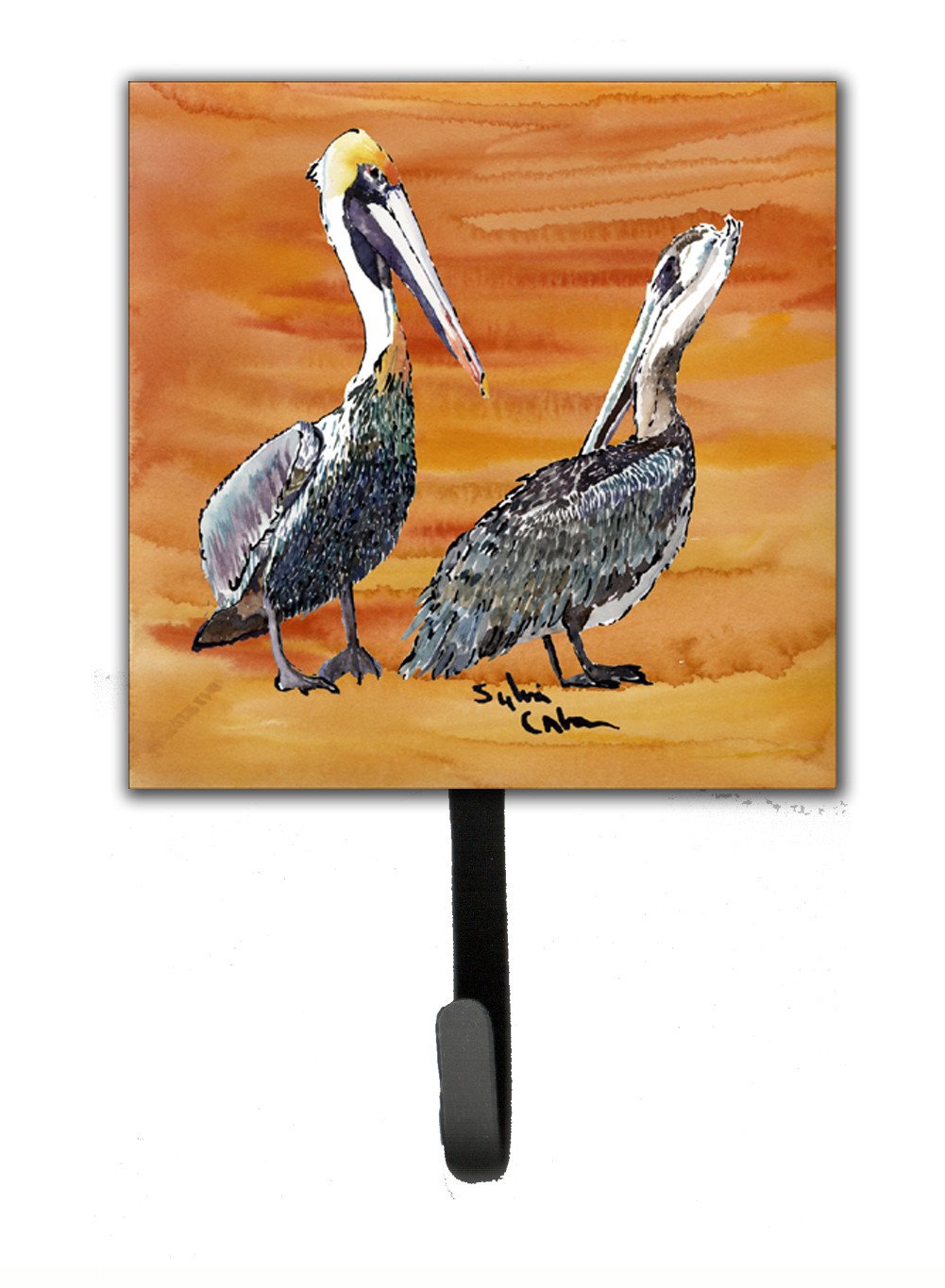Pelican Leash or Key Holder Wall Hooks, Key Hooks Holder, Coat Rack Wall Mount, Coat Hooks, Hooks for Hanging Keys, Towels, Aprons, Leashes