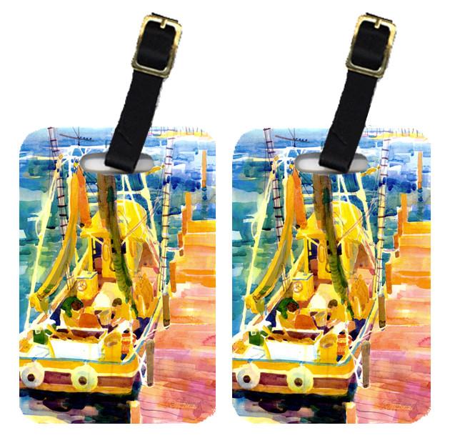 Shrimp Boats Luggage Tag