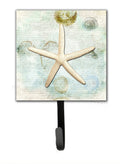 Beach Schoenbeck Sea Star Starfish Leash or Key Holder Wall Hooks, Key Hooks Holder, Coat Rack Wall Mount, Coat Hooks, Hooks for Hanging Keys, Towels, Aprons, Leashes