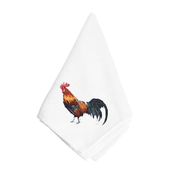 Rooster Napkin Cloth Washable, Soft, Durable, Table Dinner Napkins Cloth for Hotel, Lunch, Restaurant, Weddings, Parties