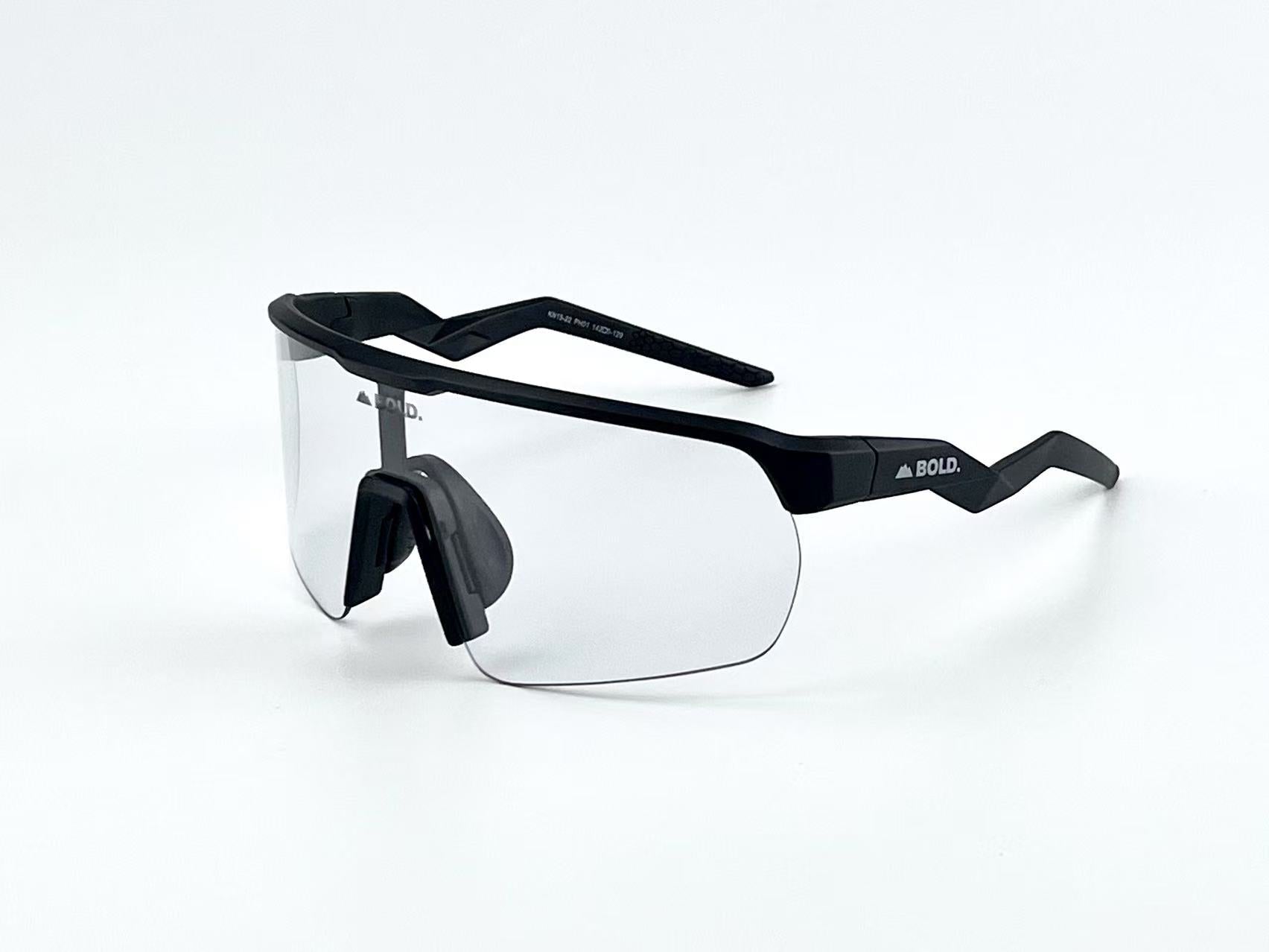 BOLD Flash Photochromic Sunglasses – MTB, Ski, Run & Lifestyle Eyewear