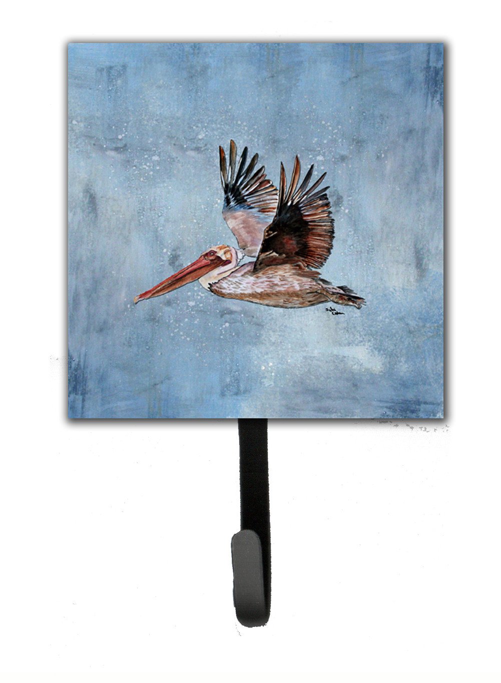 Bird - Pelican Leash or Key Holder Wall Hooks, Key Hooks Holder, Coat Rack Wall Mount, Coat Hooks, Hooks for Hanging Keys, Towels, Aprons, Leashes