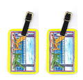 Adirondack Chairs Yellow Luggage Tag