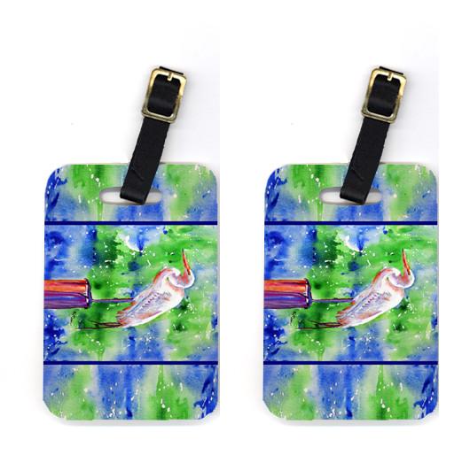 Egret Luggage Tag
