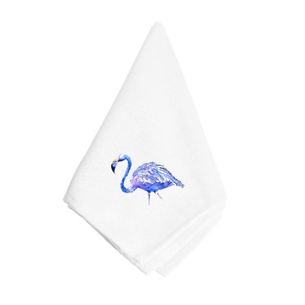 Flamingo on Purple Napkin Cloth Washable, Soft, Durable, Table Dinner Napkins Cloth for Hotel, Lunch, Restaurant, Weddings, Parties