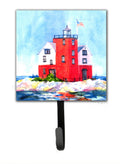 Lighthouse on the rocks Harbour Leash or Key Holder Wall Hooks, Key Hooks Holder, Coat Rack Wall Mount, Coat Hooks, Hooks for Hanging Keys, Towels, Aprons, Leashes