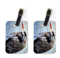 Blue Heron Luggage Tag