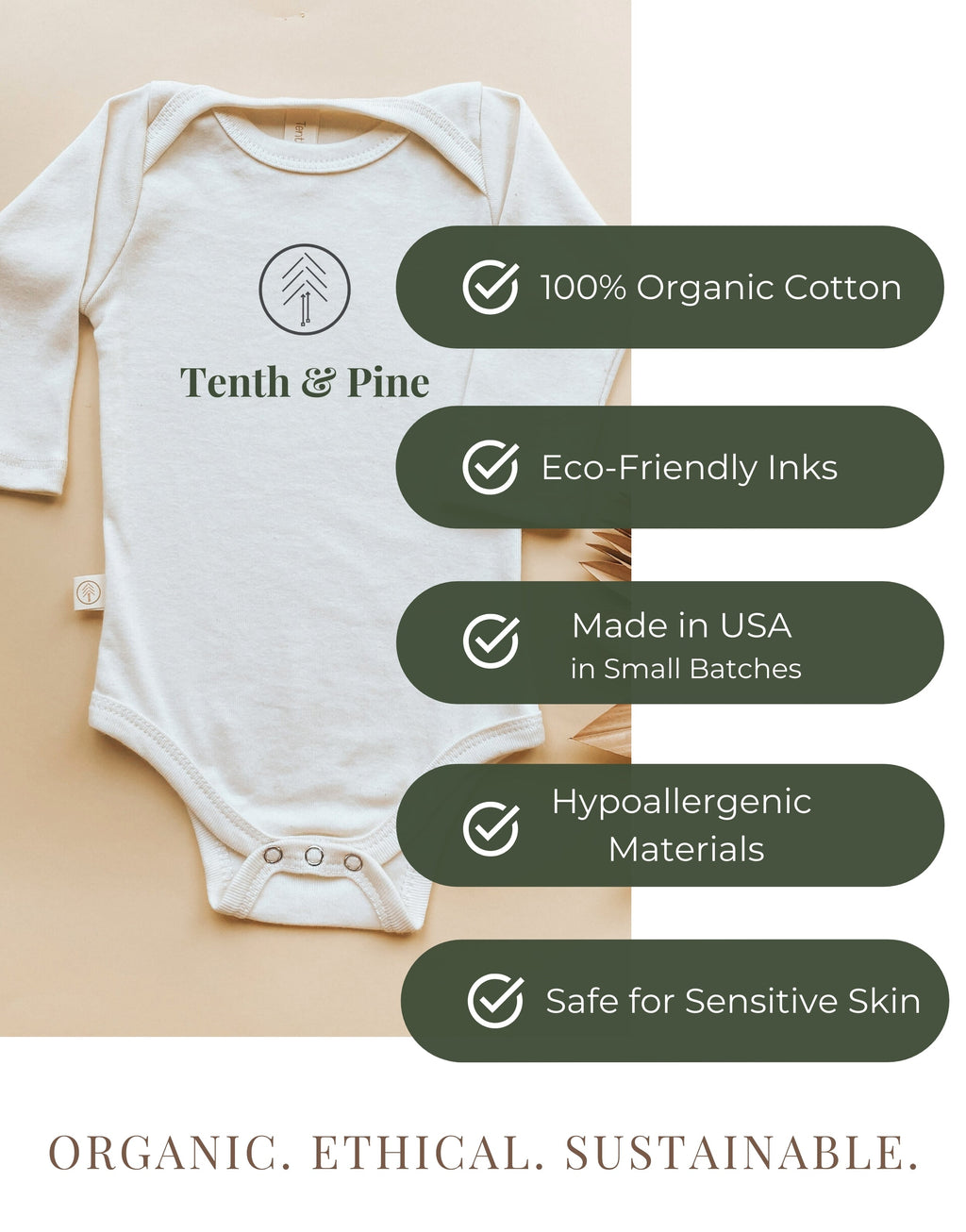 Loved Organic Baby Bodysuit
