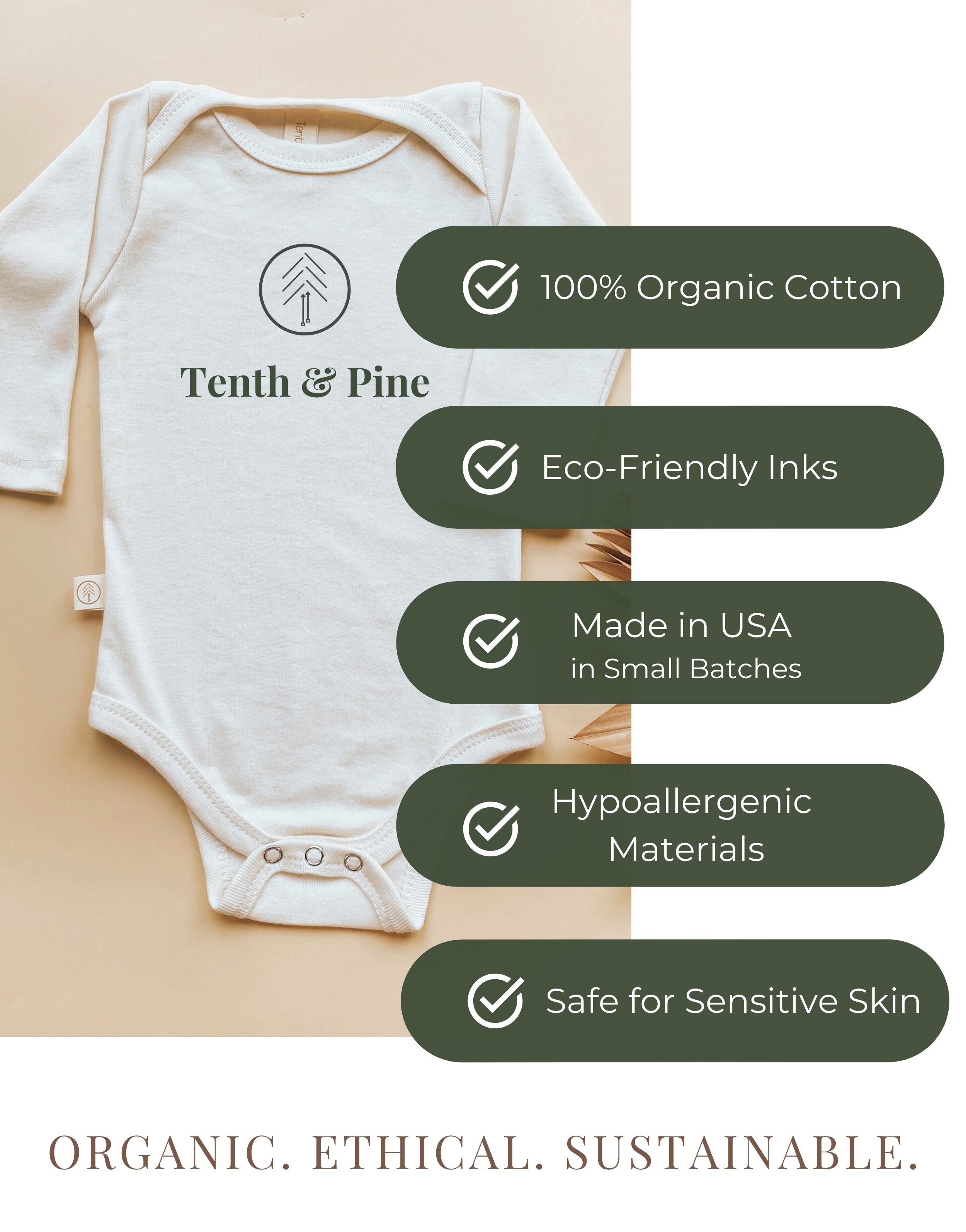 Loved Organic Baby Bodysuit
