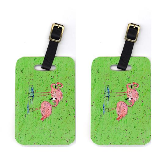 Flamingo Luggage Tag