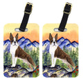 Boston Terrier Luggage Tag