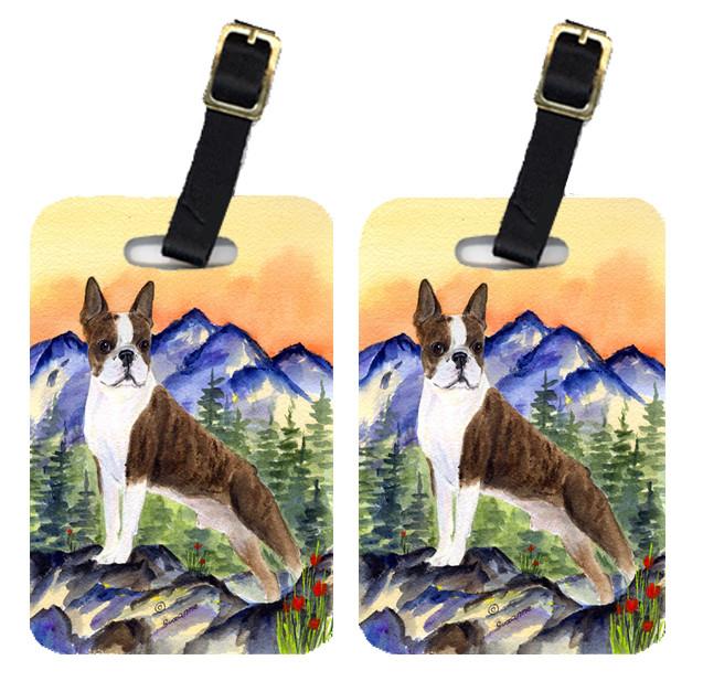Boston Terrier Luggage Tag