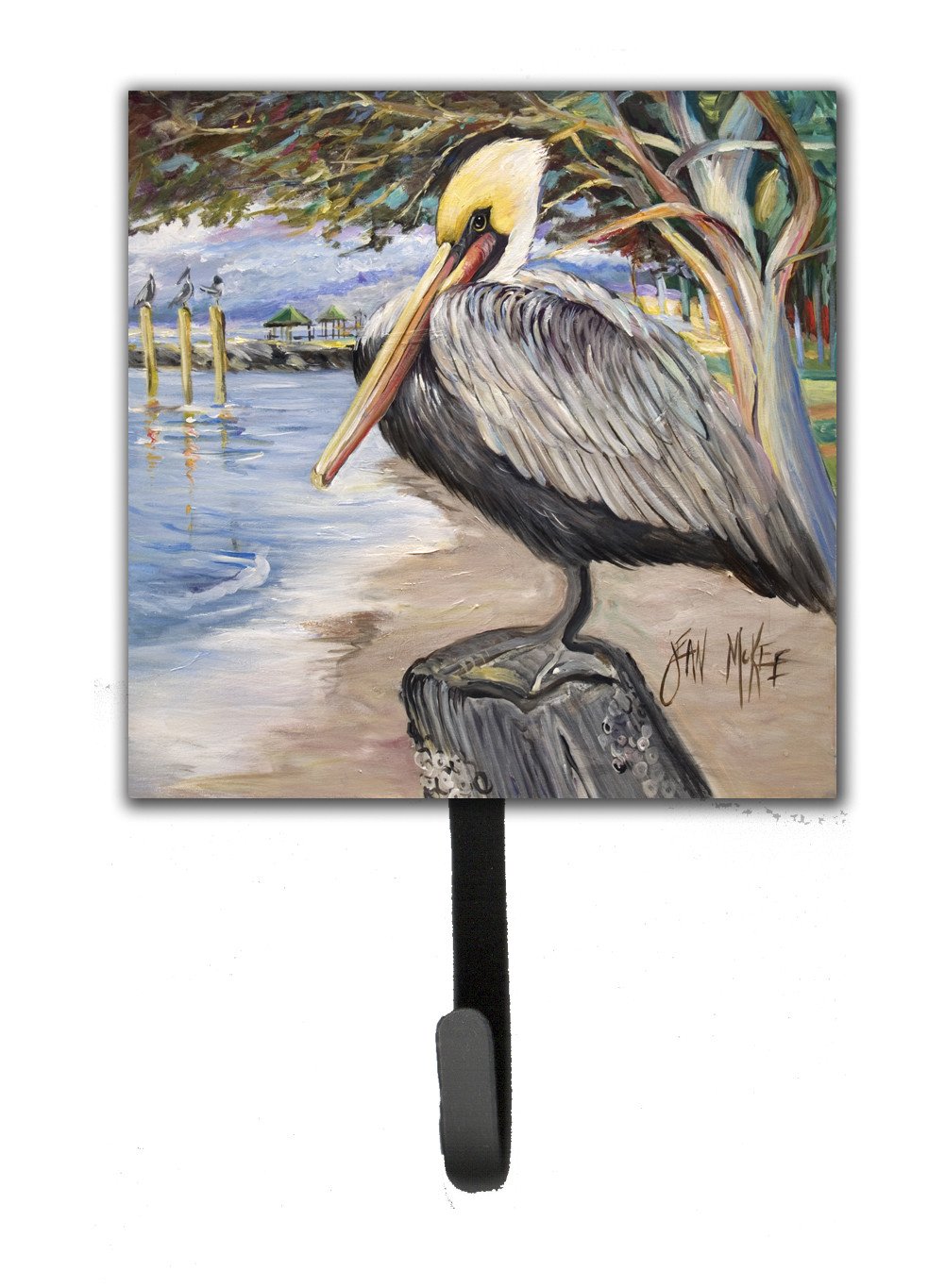 Pelican Bay Leash or Key Holder Wall Hooks, Key Hooks Holder, Coat Rack Wall Mount, Coat Hooks, Hooks for Hanging Keys, Towels, Aprons, Leashes