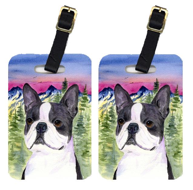 Boston Terrier Luggage Tag