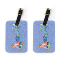 Blonde Merman Luggage Tag
