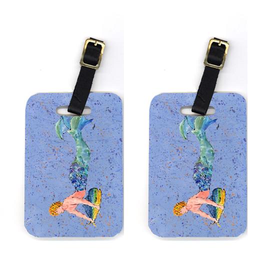 Blonde Merman Luggage Tag