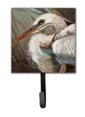 White Egret Leash or Key Holder Wall Hooks, Key Hooks Holder, Coat Rack Wall Mount, Coat Hooks, Hooks for Hanging Keys, Towels, Aprons, Leashes