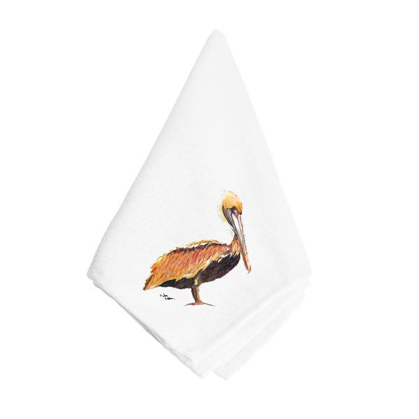 Brown Pelican Hot and Spicy Napkin Cloth Washable, Soft, Durable, Table Dinner Napkins Cloth for Hotel, Lunch, Restaurant, Weddings, Parties