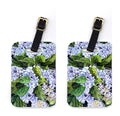 Hydrangea Luggage Tag
