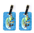 Manatee Luggage Tag