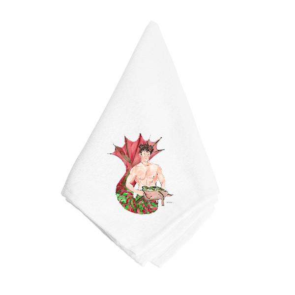 Brunette Merman Napkin Cloth Washable, Soft, Durable, Table Dinner Napkins Cloth for Hotel, Lunch, Restaurant, Weddings, Parties