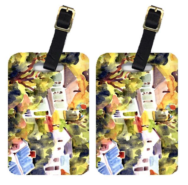 Houses Luggage Tag