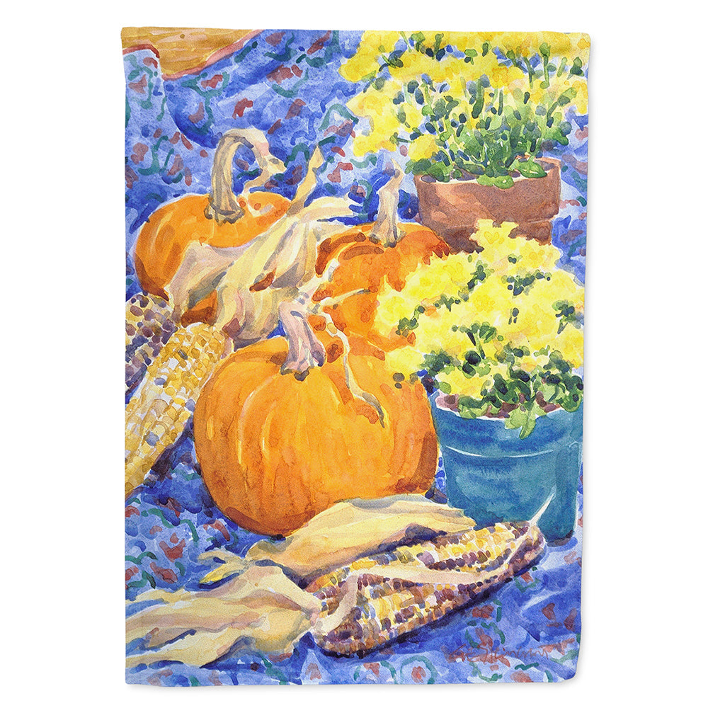 Flower - Mums House Flag 28x40 Porch Sleeve Pole Decorative Outside Yard Banner Artwork Wall Hanging, Polyester
