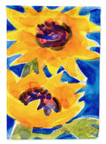 Flower - Sunflower House Flag 28x40 Porch Sleeve Pole Decorative Outside Yard Banner Artwork Wall Hanging, Polyester