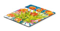 Flowers - Tulips Mouse Pad, Heat Resistant Trivet Hot Pad , Non Slip Rubber Desk Mat, Kitchen Counter Protector, Home Office Decor Gift
