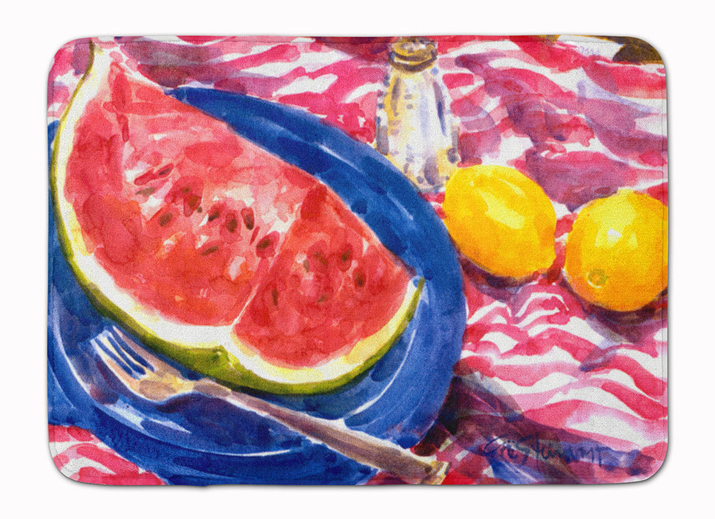 Watermelon Memory Foam Kitchen Mat Machine Washable Anti-Fatigue Cushion Comfort Bath or Kitchen Rug