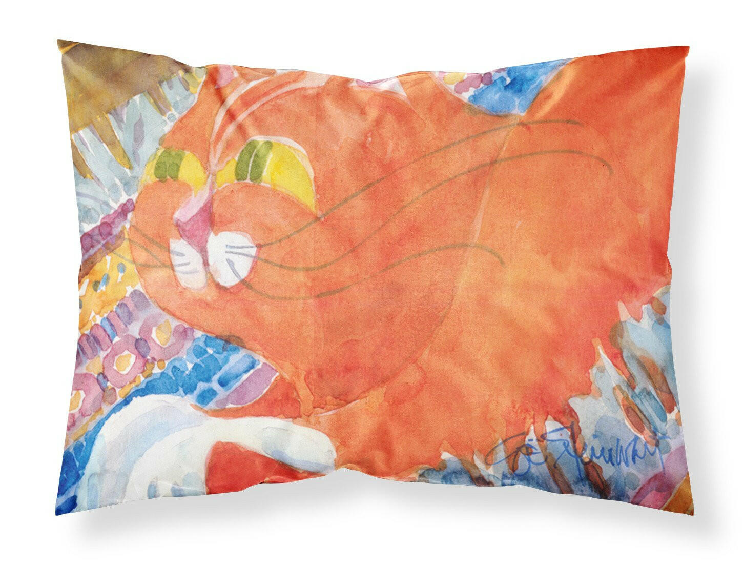 Cat Standard Pillowcase Lightweight Super Soft Easy Care Decorative Artwork Pillowcase, Standard
