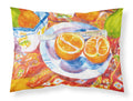 Florida Oranges Sliced for breakfast Standard Pillowcase Lightweight Super Soft Easy Care Decorative Artwork Pillowcase, Standard