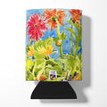 Flower - Gerber Daisies Can or Bottle Hugger Cooler Sleeve for Standard 12 oz Cans, Insulated Foam Beer & Soda Can Hugger Reusable
