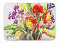 Flower Memory Foam Kitchen Mat Machine Washable Anti-Fatigue Cushion Comfort Bath or Kitchen Rug