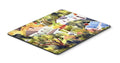 Houses Mouse Pad, Heat Resistant Trivet Hot Pad , Non Slip Rubber Desk Mat, Kitchen Counter Protector, Home Office Decor Gift